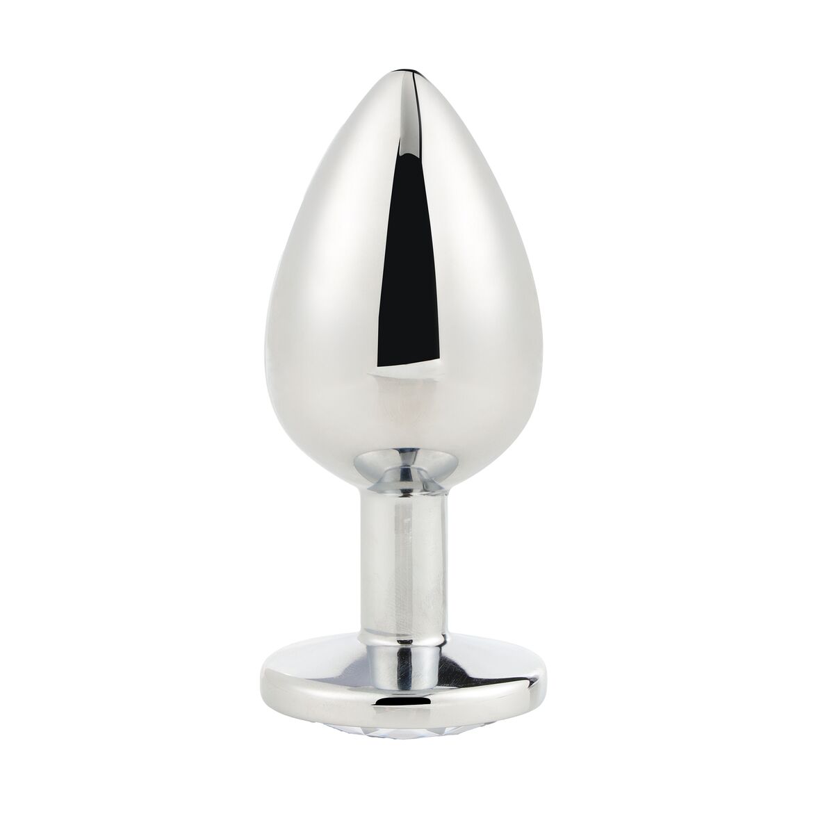 Plug Anal Dream Toys Gleaming Love Silberfarben